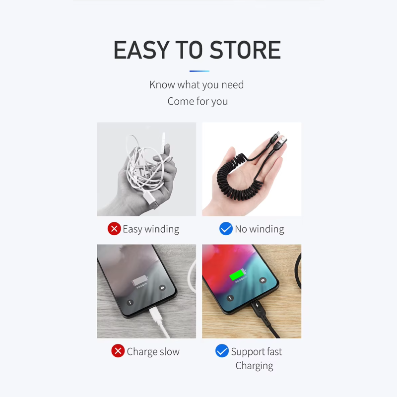 Mcdodo Type-c Data Coiled Cable CA-642